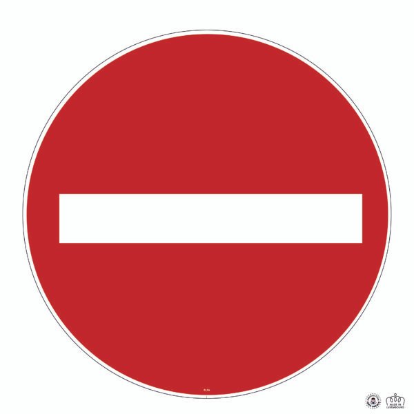 C,1a  Sens interdit à tout véhicule_Plan de travail 1