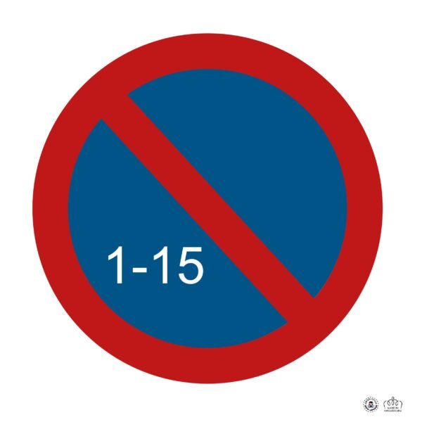 C,20a Stationnement interdit du 1 au 15 du mois