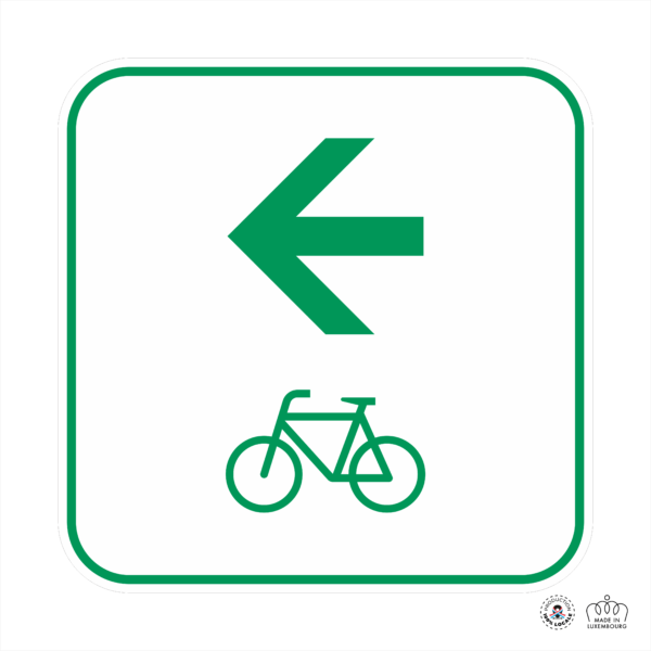E,7d Direction à suivre pour continuer sur l'itinéraire cyclabe empruté – Image 2