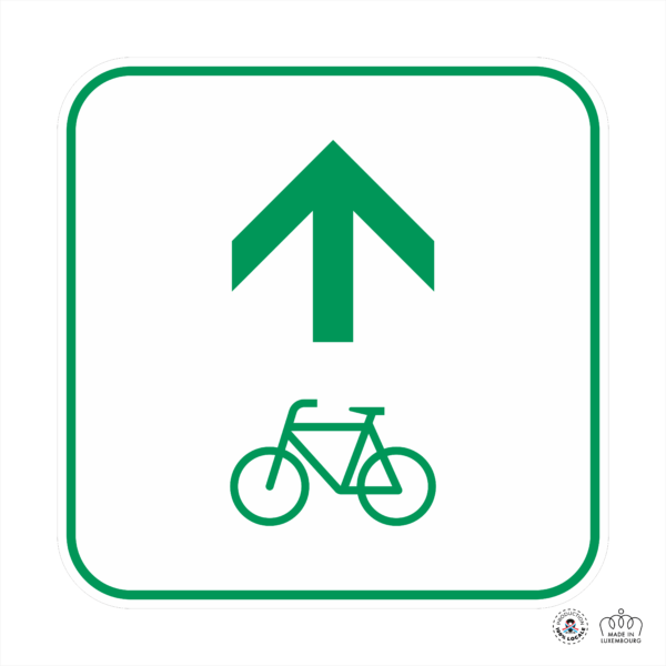 E,7d Direction à suivre pour continuer sur l'itinéraire cyclabe empruté – Image 3