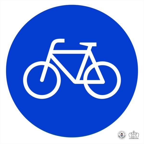 D,4 Piste cyclable obligatoire ou voie cyclable obligatoire
