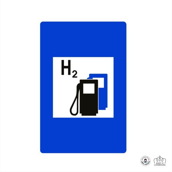 F,4e Poste d’essence où de l’hydrogène peut être obtenu