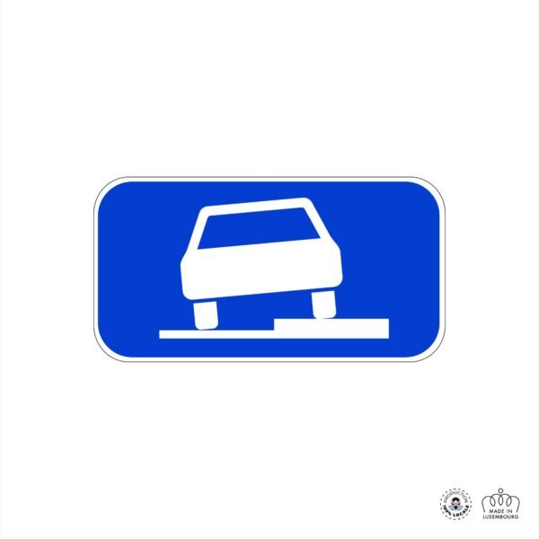 F,15 Stationnement autorisé sur un trottoir – Image 3
