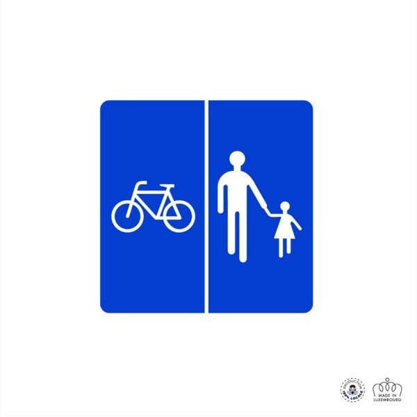 F,20a / F,20b Chemin conseillé pour cyclistes et piétons – Image 2