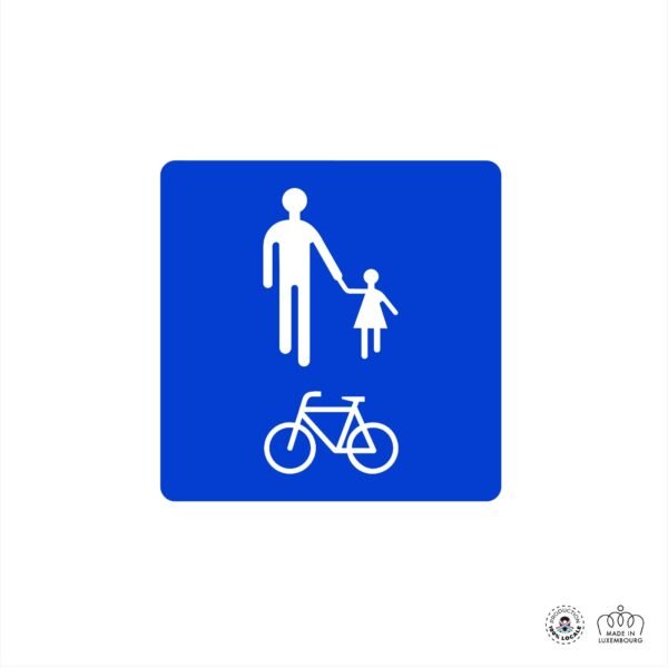 F,20a / F,20b Chemin conseillé pour cyclistes et piétons – Image 3