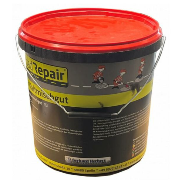 Asphalte froid pour rampes