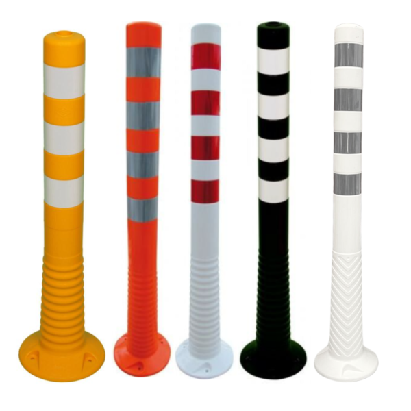Poteau flexible en plastic