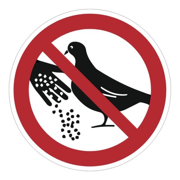 P039 - Nourrir les pigeons interdit