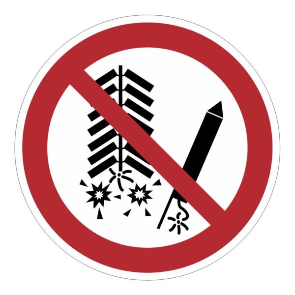 P040 - Ne pas déclencher de feux d’artiﬁce
