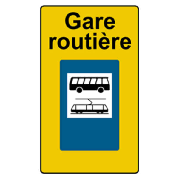 E,19d Gare routière train et bus