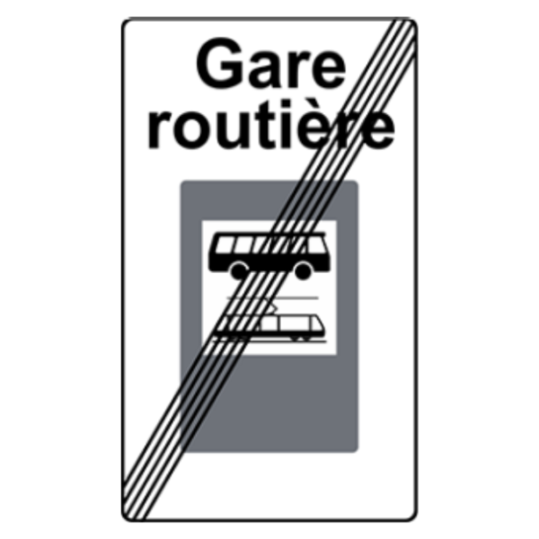 E,19d Fin Gare routière train et bus