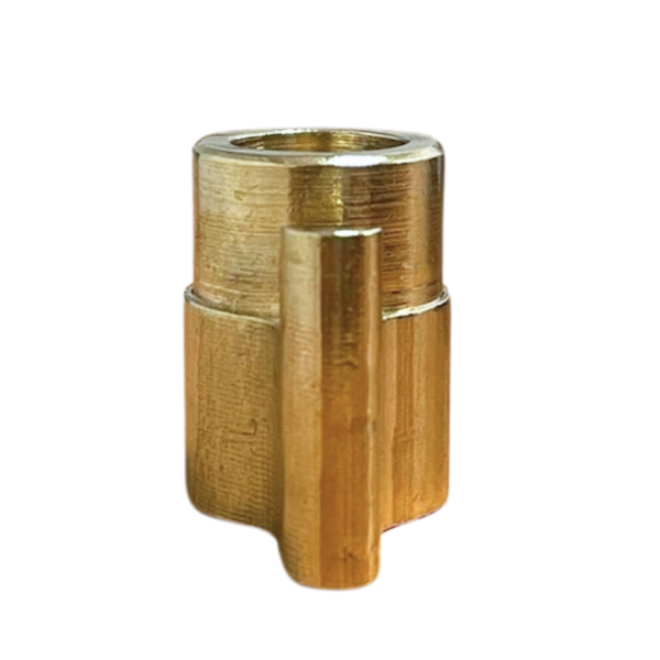 Tête de boulon Laiton taraudée et percée – Image 2
