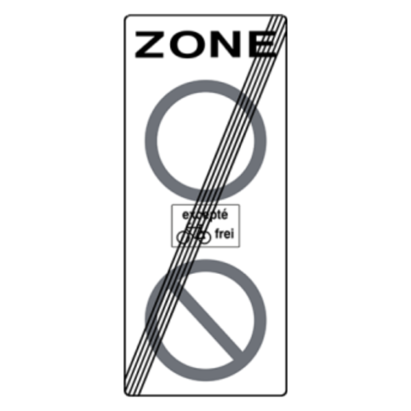 H2,2 - fin de zone