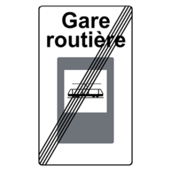 E,19c – Fin Gare routière train