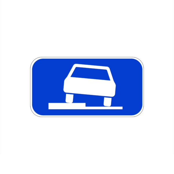 F,15 Stationnement autorisé sur un trottoir – Image 2