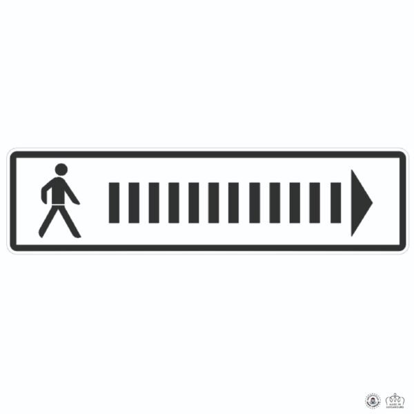 E,23c Changement direction passage pietóns temporaire – Image 2