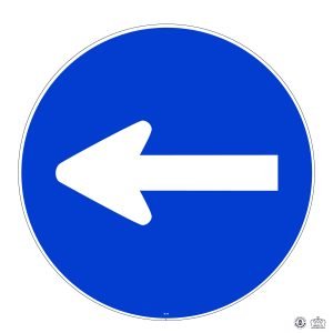 D,1a Obligation de tourner à gauche_Plan de travail 1
