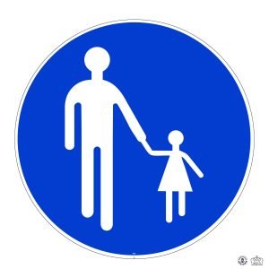 D,5 Chemin pour piétons obligatoire_Plan de travail 1