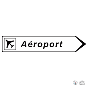 E,6b Direction à suivre pour atteindre un aéroport